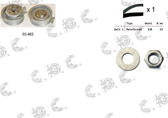 Autokit 04.5011 - Zobsiksnas komplekts adetalas.lv