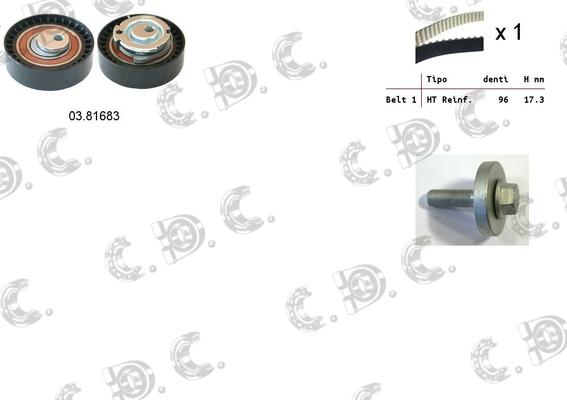 Autokit 04.5319 - Zobsiksnas komplekts adetalas.lv