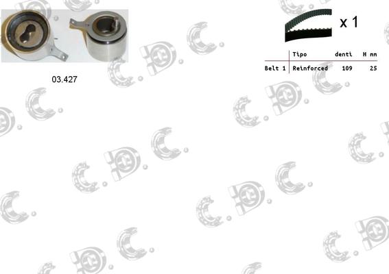 Autokit 04.5310 - Zobsiksnas komplekts adetalas.lv