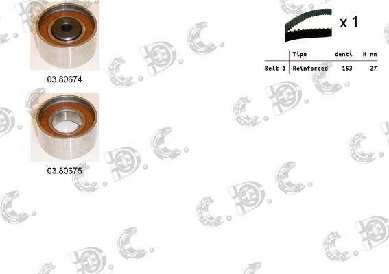 Autokit 04.5287 - Zobsiksnas komplekts adetalas.lv