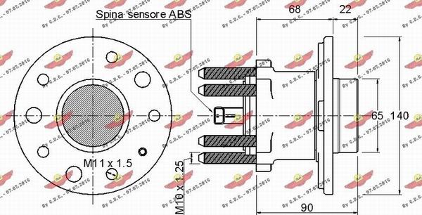 Autokit 01.97510 - Riteņa rumba adetalas.lv