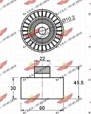 Autokit 03.81139 - Parazīt / Vadrullītis, Ķīļrievu siksna adetalas.lv