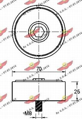 Autokit 03.81230 - Parazīt / Vadrullītis, Ķīļrievu siksna adetalas.lv