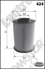 Automotor France LAT273 - Gaisa filtrs adetalas.lv