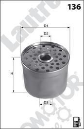 Automotor France LATG03 - Degvielas filtrs adetalas.lv