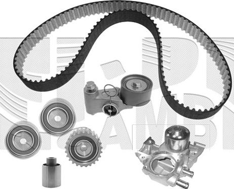 Autoteam KATW1492B - Ūdenssūknis + Zobsiksnas komplekts adetalas.lv