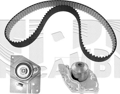 Autoteam KATW1435 - Ūdenssūknis + Zobsiksnas komplekts adetalas.lv