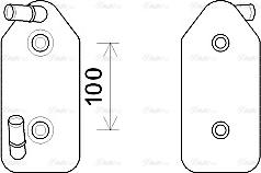 Ava Quality Cooling AI3356 - Eļļas radiators, Automātiskā pārnesumkārba adetalas.lv