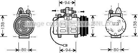 Ava Quality Cooling AI K180 - Kompresors, Gaisa kond. sistēma adetalas.lv