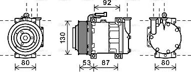 Ava Quality Cooling ALK122 - Kompresors, Gaisa kond. sistēma adetalas.lv