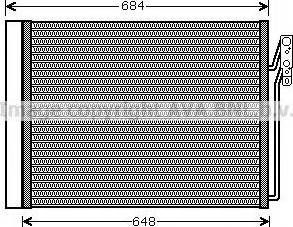 Ava Quality Cooling AU5211 - Kondensators, Gaisa kond. sistēma adetalas.lv