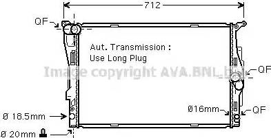 Ava Quality Cooling BW 2303 - Radiators, Motora dzesēšanas sistēma adetalas.lv