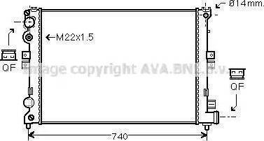 Valeo 731163 - Radiators, Motora dzesēšanas sistēma adetalas.lv