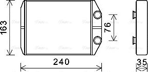 Ava Quality Cooling DAA6014 - Siltummainis, Salona apsilde adetalas.lv