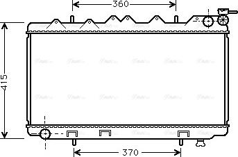 Ava Quality Cooling DN 2135 - Radiators, Motora dzesēšanas sistēma adetalas.lv