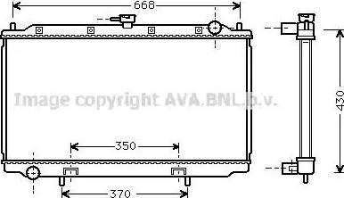 Ava Quality Cooling DN 2179 - Radiators, Motora dzesēšanas sistēma adetalas.lv