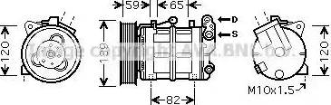 Ava Quality Cooling DN K315 - Kompresors, Gaisa kond. sistēma adetalas.lv