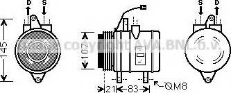 Ava Quality Cooling DW K098 - Kompresors, Gaisa kond. sistēma adetalas.lv