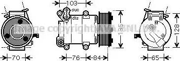 Ava Quality Cooling FD K418 - Kompresors, Gaisa kond. sistēma adetalas.lv