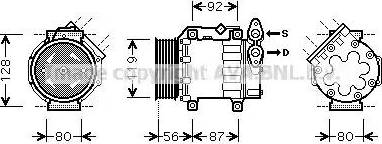 Ava Quality Cooling FD K431 - Kompresors, Gaisa kond. sistēma adetalas.lv