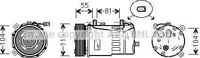 Ava Quality Cooling FD K321 - Kompresors, Gaisa kond. sistēma adetalas.lv