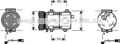 Ava Quality Cooling FD K288 - Kompresors, Gaisa kond. sistēma adetalas.lv