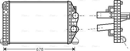 Ava Quality Cooling ME 4166 - Starpdzesētājs adetalas.lv