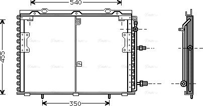 Ava Quality Cooling MS 5221 - Kondensators, Gaisa kond. sistēma adetalas.lv