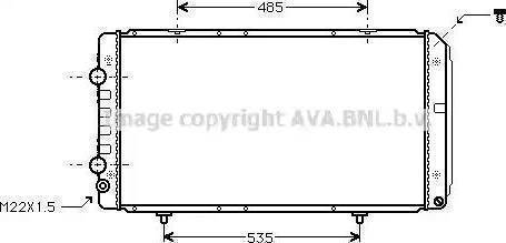 Magneti Marelli 350213731000 - Radiators, Motora dzesēšanas sistēma adetalas.lv