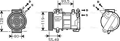 Ava Quality Cooling PEAK315 - Kompresors, Gaisa kond. sistēma adetalas.lv