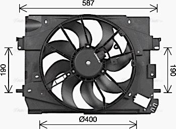 Ava Quality Cooling RT7662 - Ventilators, Motora dzesēšanas sistēma adetalas.lv