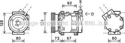 Ava Quality Cooling RT K468 - Kompresors, Gaisa kond. sistēma adetalas.lv