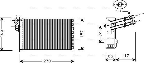 Ava Quality Cooling VN6175 - Siltummainis, Salona apsilde adetalas.lv