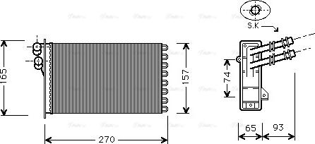 Ava Quality Cooling VN6173 - Siltummainis, Salona apsilde adetalas.lv