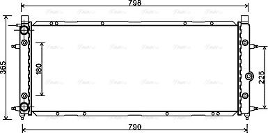 Ava Quality Cooling VN2094 - Radiators, Motora dzesēšanas sistēma adetalas.lv