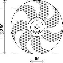 Ava Quality Cooling VN7511 - Ventilators, Motora dzesēšanas sistēma adetalas.lv