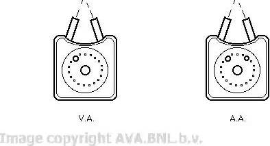 Ava Quality Cooling VW 3147 - Eļļas radiators, Motoreļļa adetalas.lv