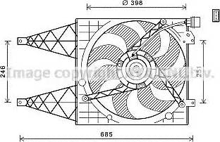 Ava Quality Cooling VW7532 - Ventilators, Motora dzesēšanas sistēma adetalas.lv