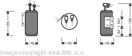 Ava Quality Cooling VW D169 - Sausinātājs, Kondicionieris adetalas.lv