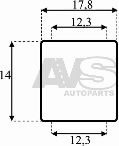 AVS Autoparts G902 - Degvielas filtrs adetalas.lv