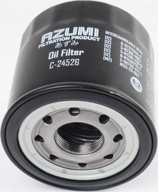 Azumi C24526 - Eļļas filtrs adetalas.lv