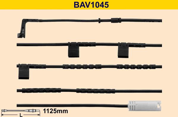 Barum BAV1045 - Indikators, Bremžu uzliku nodilums adetalas.lv