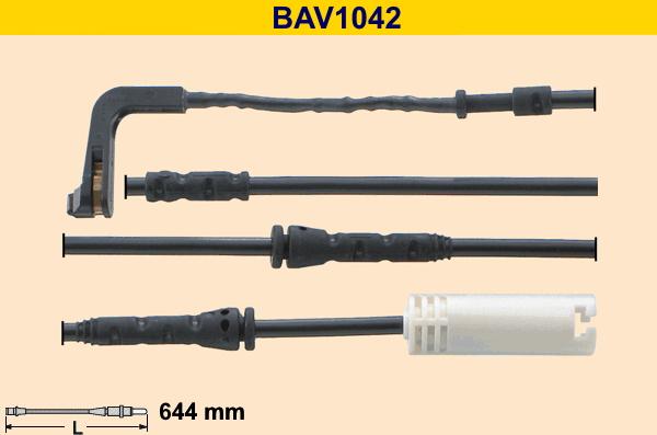 Barum BAV1042 - Indikators, Bremžu uzliku nodilums adetalas.lv