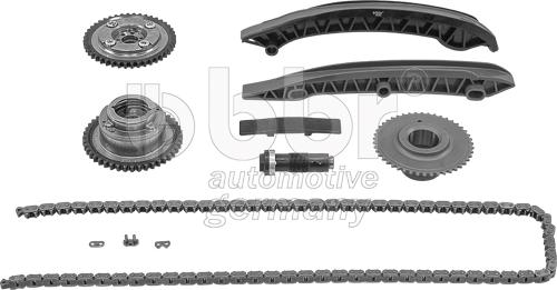 BBR Automotive 001-10-23448 - Sadales vārpstas piedziņas ķēdes komplekts adetalas.lv