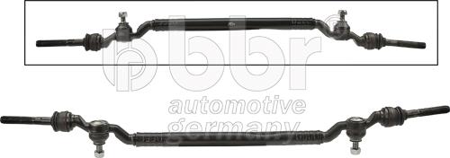 BBR Automotive 001-10-23233 - Stūres garenstiepnis adetalas.lv