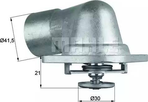 BEHR TI 46 92D - Termostats, Dzesēšanas šķidrums adetalas.lv