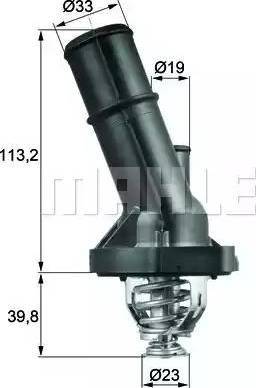 BEHR TI 202 90 - Termostats, Dzesēšanas šķidrums adetalas.lv