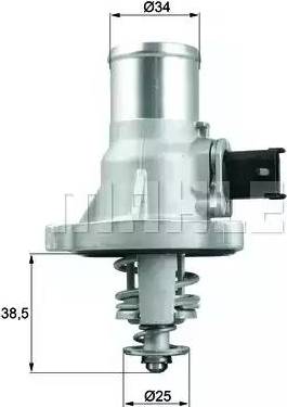 BEHR TM 41 105 - Termostats, Dzesēšanas šķidrums adetalas.lv