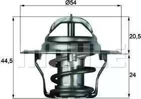 BEHR TX 4 83D - Termostats, Dzesēšanas šķidrums adetalas.lv