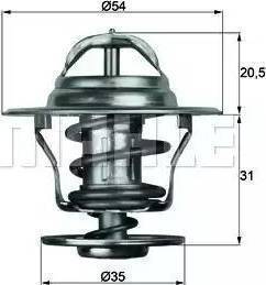 BEHR TX 13 80D - Termostats, Dzesēšanas šķidrums adetalas.lv